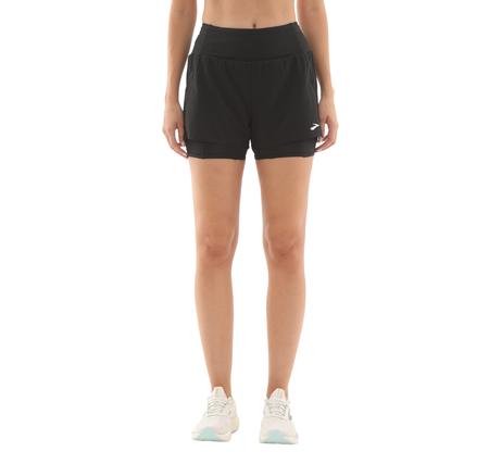 Brooks High Point 3 2-In-1 Short 2.0 Kadın Şort Ve Kapri Siyah