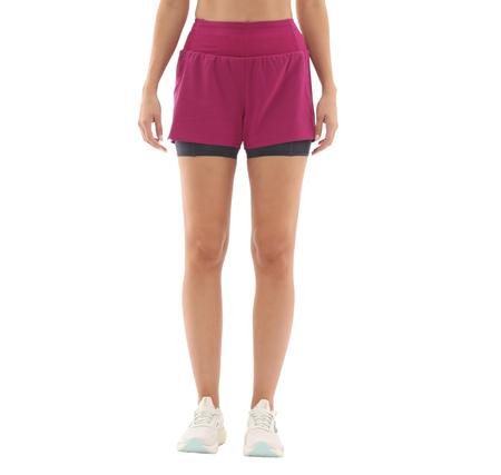 Brooks High Point 3 2-In-1 Short 2.0 Kadın Şort Ve Kapri Pembe