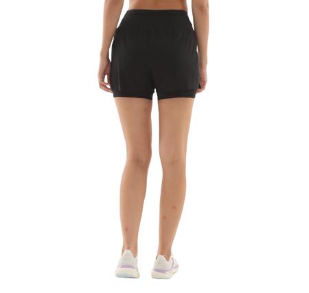 Brooks High Point 3 2-In-1 Short 2.0 Kadın Şort Ve Kapri Siyah