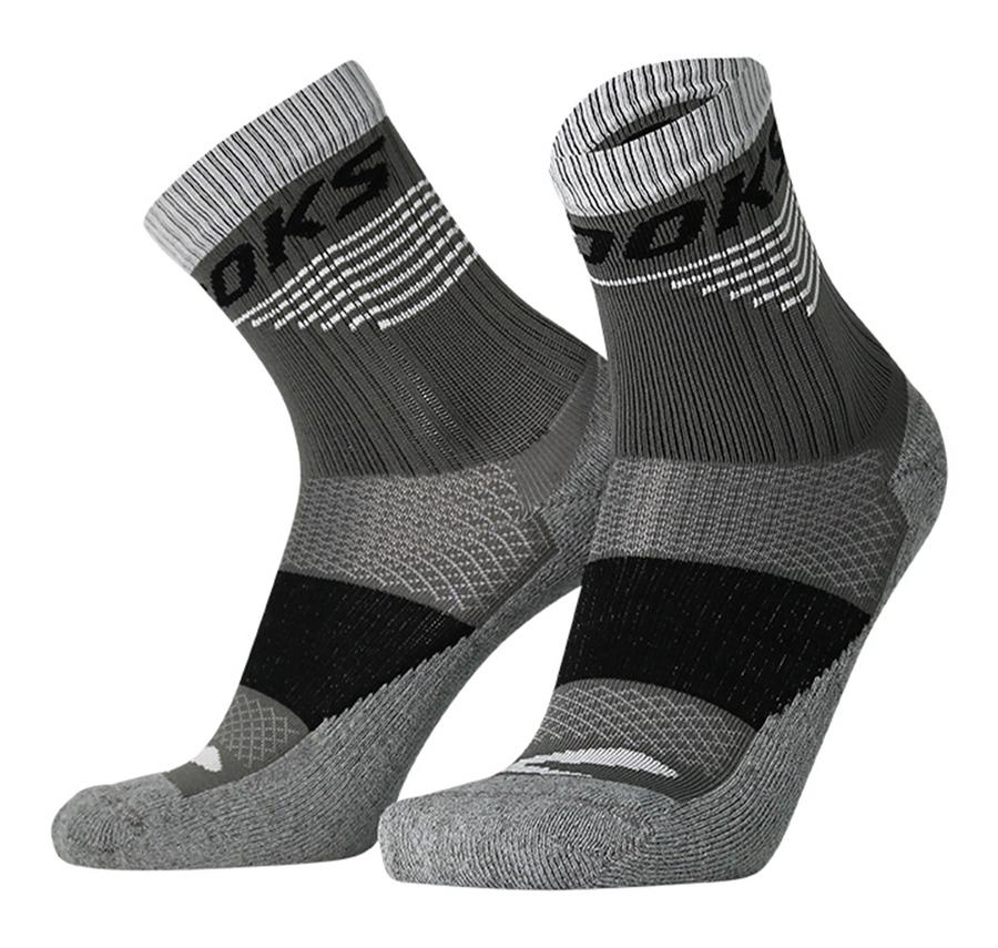 Brooks High Point Crew Çorap Gri Brooks High Point Crew Çorap Gri