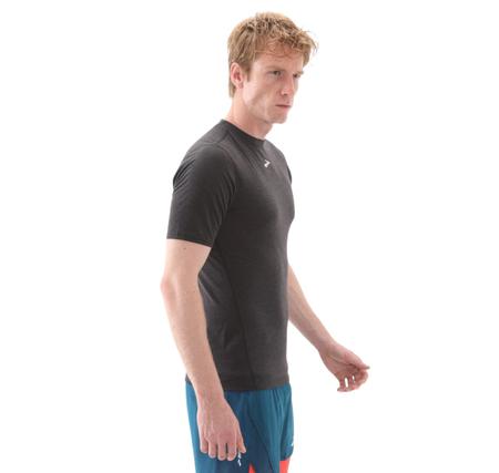 Brooks High Point Short Sleeve Erkek T-Shirt Siyah