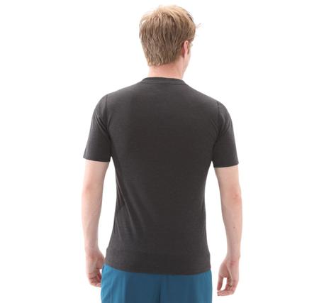 Brooks High Point Short Sleeve Erkek T-Shirt Siyah