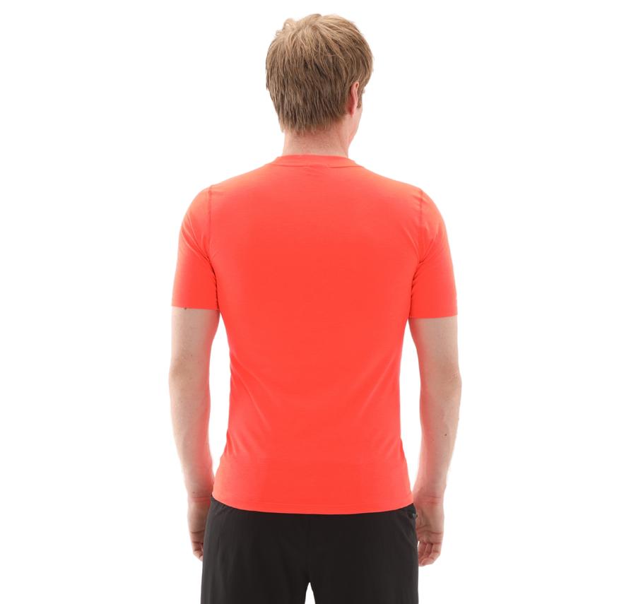 Brooks High Point Short Sleeve Erkek T-Shirt Turuncu Brooks High Point Short Sleeve Erkek T-Shirt Turuncu