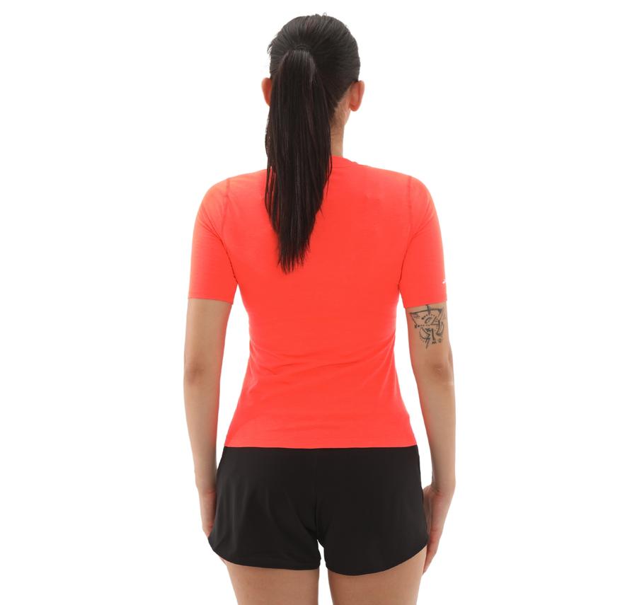 Brooks High Point Short Sleeve Kadın T-Shirt Turuncu Brooks High Point Short Sleeve Kadın T-Shirt Turuncu
