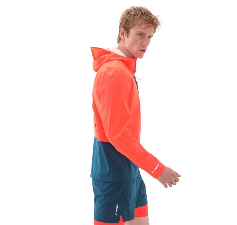 Brooks High Point Waterproof Jacket 2 Erkek Yağmurluk-Rüzgarlık Turuncu Brooks High Point Waterproof Jacket 2 Erkek Yağmurluk-Rüzgarlık Turuncu