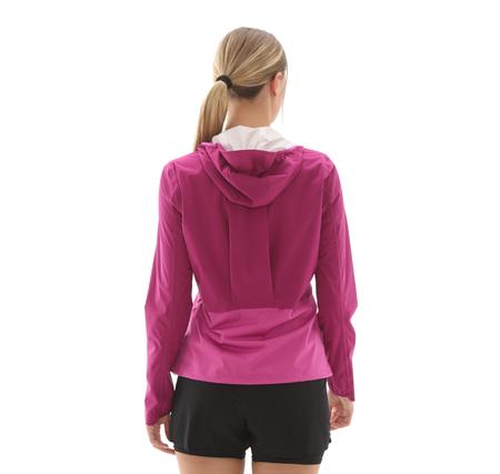 Brooks High Point Waterproof Jacket 2 Kadın Yağmurluk-Rüzgarlık Pembe