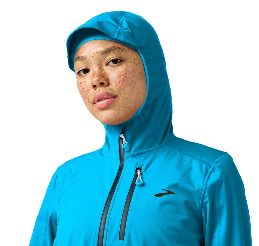 Brooks High Point Waterproof Jacket 2 Kadın Yağmurluk-Rüzgarlık Brooks High Point Waterproof Jacket 2 Kadın Yağmurluk-Rüzgarlık