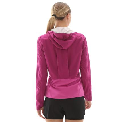 Brooks High Point Waterproof Jacket 2 Kadın Yağmurluk-Rüzgarlık Pembe