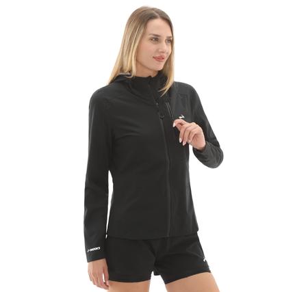 Brooks High Point Waterproof Jacket 2 Kadın Yağmurluk-Rüzgarlık Siyah