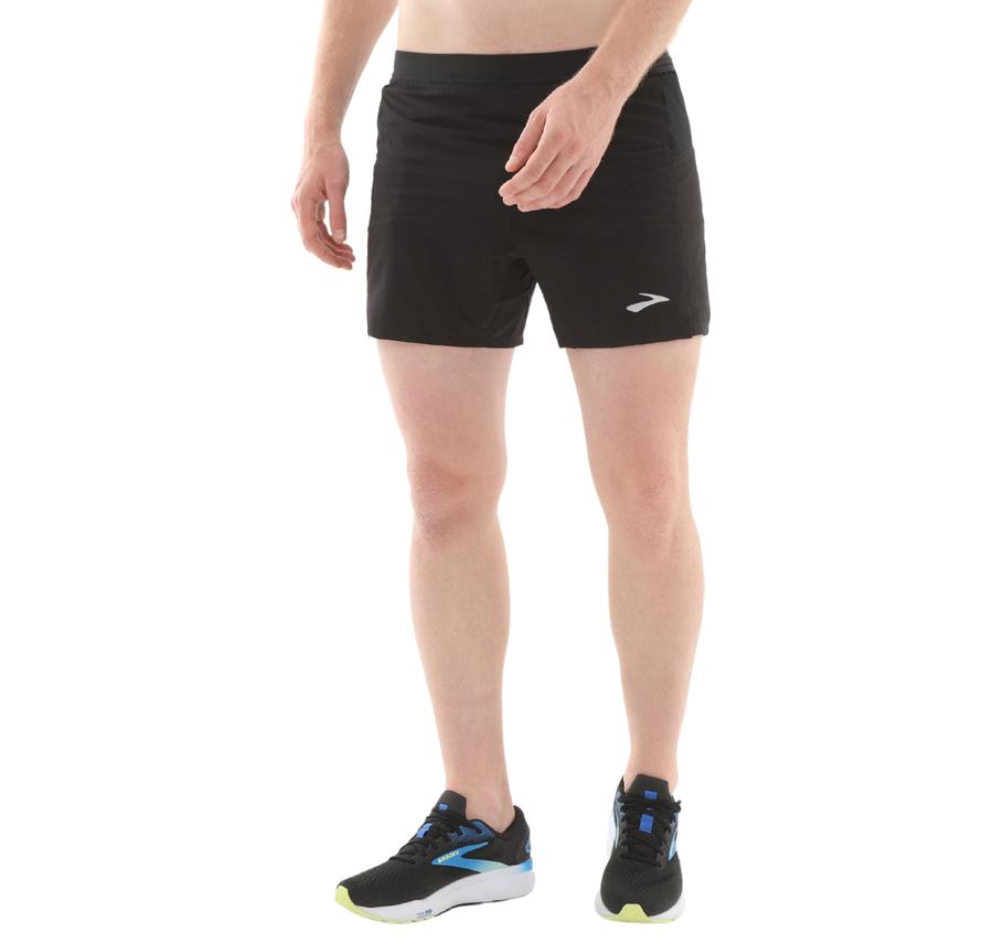 Brooks Journey 5" Short Erkek Şort Ve Kapri Siyah Brooks Journey 5" Short Erkek Şort Ve Kapri Siyah