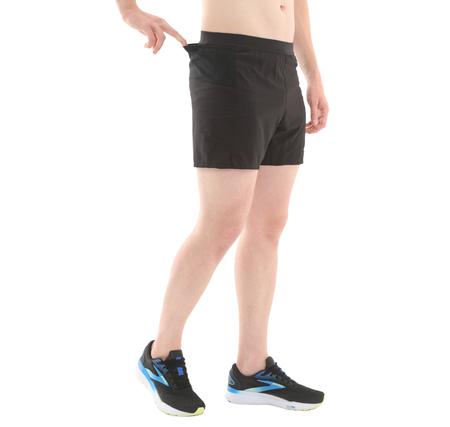 Brooks Journey 5" Short Erkek Şort Ve Kapri Siyah