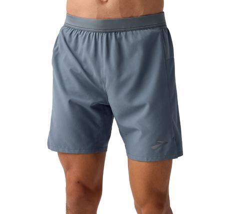Brooks Journey 7 2-In-1 Short Erkek Şort Ve Kapri Gri