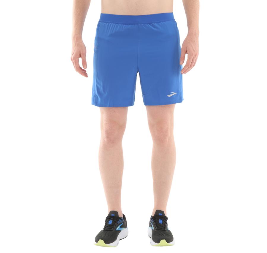 Brooks Journey 7" 2-In-1 Short Erkek Şort Ve Kapri Mavi Brooks Journey 7" 2-In-1 Short Erkek Şort Ve Kapri Mavi
