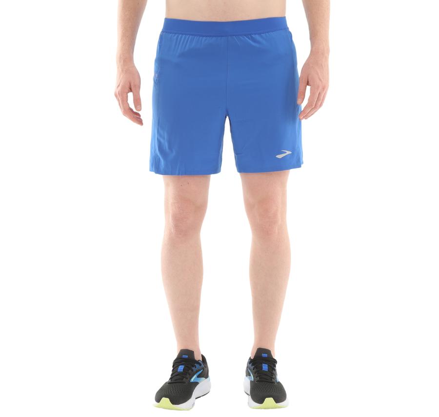 Brooks Journey 7" 2-In-1 Short Erkek Şort Ve Kapri Mavi Brooks Journey 7" 2-In-1 Short Erkek Şort Ve Kapri Mavi