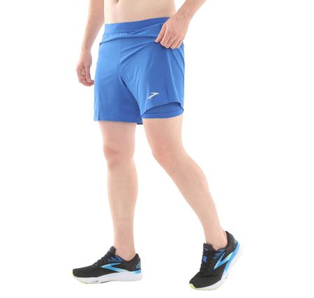 Brooks Journey 7" 2-In-1 Short Erkek Şort Ve Kapri Mavi