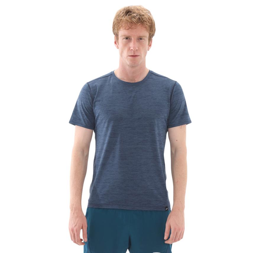 Brooks Luxe Short Sleeve Erkek T-Shirt Lacivert Brooks Luxe Short Sleeve Erkek T-Shirt Lacivert