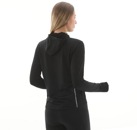 Brooks Notch Thermal Hoodie 3.0 Kadın Sweatshirt Siyah