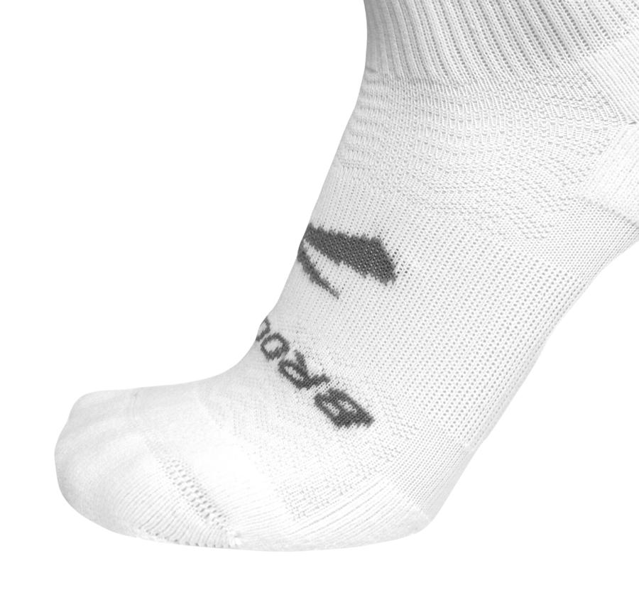 Brooks Run-In Crew 3-Pack Çorap Beyaz Brooks Run-In Crew 3-Pack Çorap Beyaz