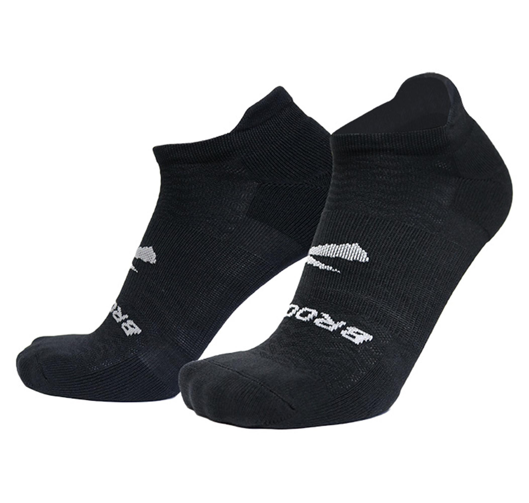 Brooks Run-In No Show 3-Pack &amp;Ccedil;orap Siyah -1