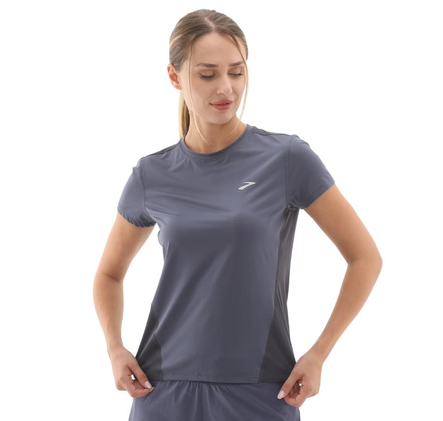 Brooks Sprint Free Short Sleeve 3.0 Kadın T-Shirt Lacivert Brooks Sprint Free Short Sleeve 3.0 Kadın T-Shirt Lacivert