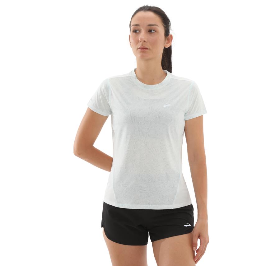 Brooks Sprint Free Short Sleeve 3.0 Kadın T-Shirt Gri Brooks Sprint Free Short Sleeve 3.0 Kadın T-Shirt Gri