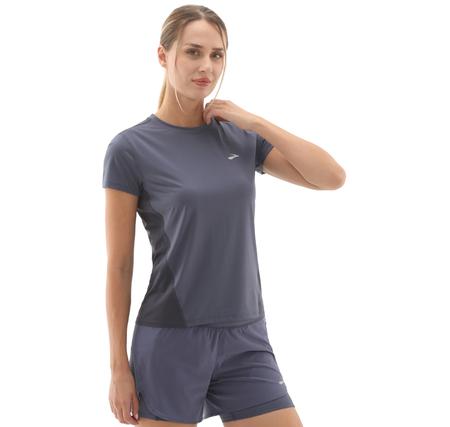 Brooks Sprint Free Short Sleeve 3.0 Kadın T-Shirt Lacivert