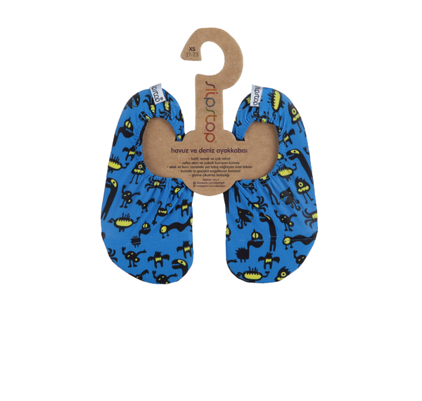 Slipstop Bugs Çocuk Havuz Ve Deniz Ayakkabısı Mavi Slipstop Bugs Çocuk Havuz Ve Deniz Ayakkabısı Mavi