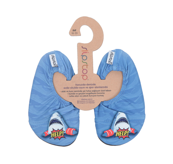 Slipstop Help Çocuk Havuz Ve Deniz Ayakkabısı Mavi Slipstop Help Çocuk Havuz Ve Deniz Ayakkabısı Mavi