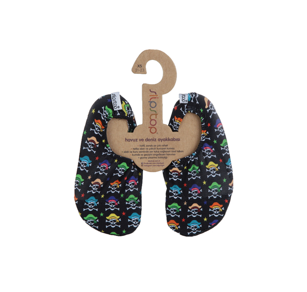 Slipstop Pirates Çocuk Havuz Ve Deniz Ayakkabısı Siyah Slipstop Pirates Çocuk Havuz Ve Deniz Ayakkabısı Siyah