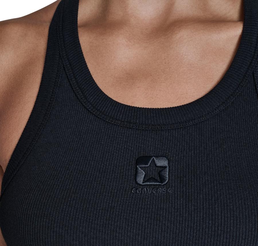 Converse Box Star Crop Tank T-Shirt Converse Box Star Crop Tank T-Shirt