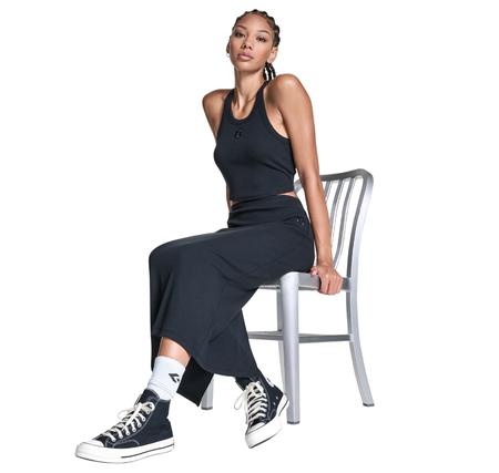 Converse Box Star Mıdı Skırt Elbise - Etek