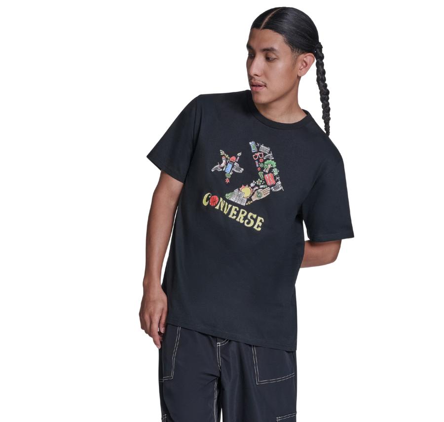 Converse Chevron Accessorıes T-Shirt Converse Chevron Accessorıes T-Shirt