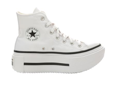 Converse Chuck Taylor All Star Lıft Double Stack Kadın Spor Ayakkabı Beyaz