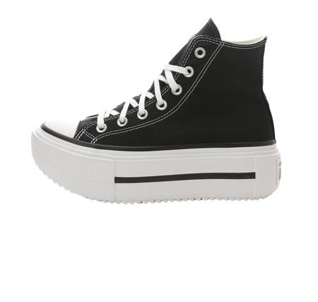 Converse Chuck Taylor All Star Lıft Double Stack Kadın Spor Ayakkabı Siyah