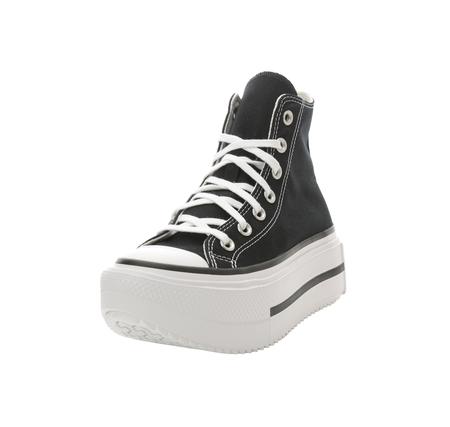 Converse Chuck Taylor All Star Lıft Double Stack Kadın Spor Ayakkabı Siyah