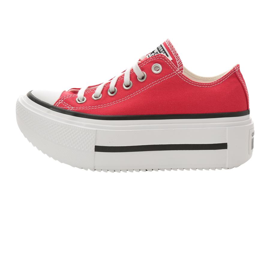 Converse Chuck Taylor All Star Lıft Double Stack Platform Kadın Spor Ayakkabı Kırmızı Converse Chuck Taylor All Star Lıft Double Stack Platform Kadın Spor Ayakkabı Kırmızı