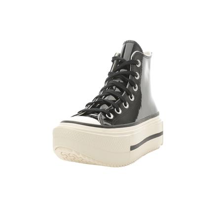 Converse Chuck Taylor All Star Lıft Double Stack Platform Pa Kadın Spor Ayakkabı Siyah