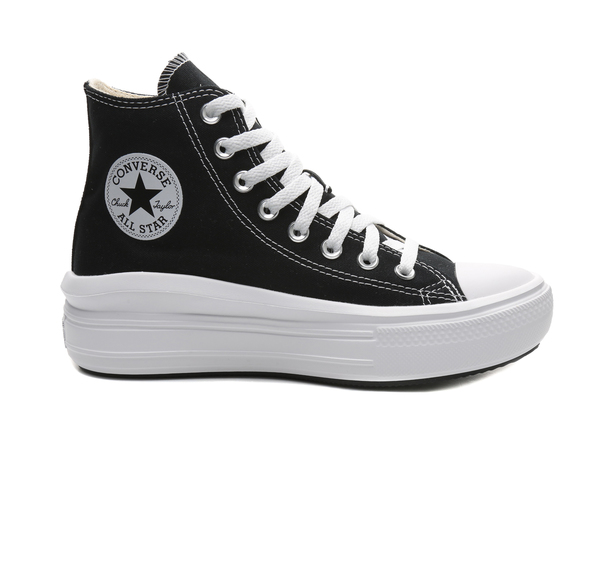 Converse Ctas Move Hı Kadın Spor Ayakkabı Siyah - Görsel 5