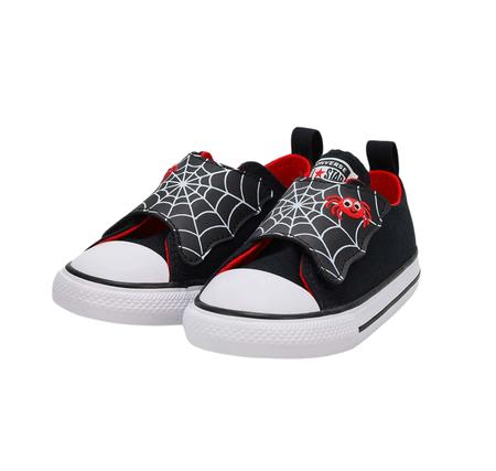 Converse Chuck Taylor All Star One-Strap Spıderweb Bebek Spor Ayakkabı Siyah