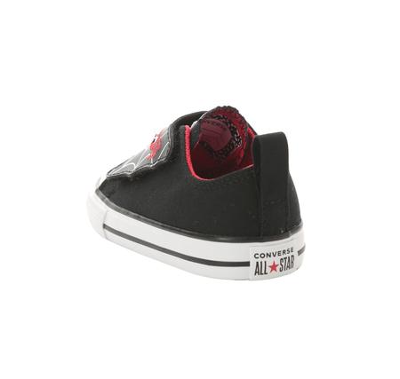 Converse Chuck Taylor All Star One-Strap Spıderweb Bebek Spor Ayakkabı Siyah