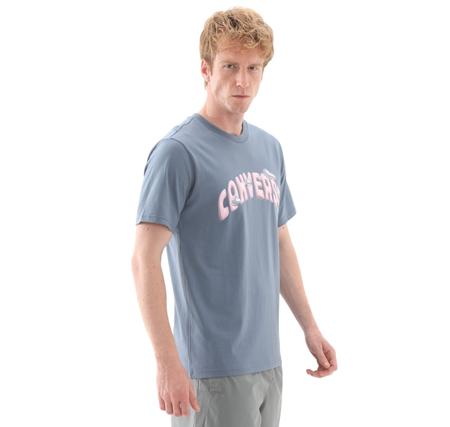 Converse Clouds T-Shırt Mavi