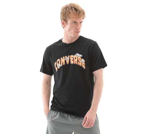 Converse Clouds T-Shırt Siyah