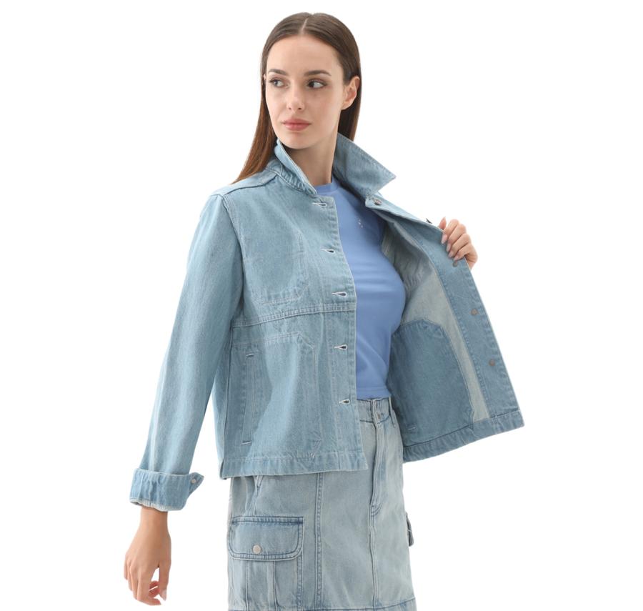 Converse Denım Work Coat Ceket İndigo Converse Denım Work Coat Ceket İndigo