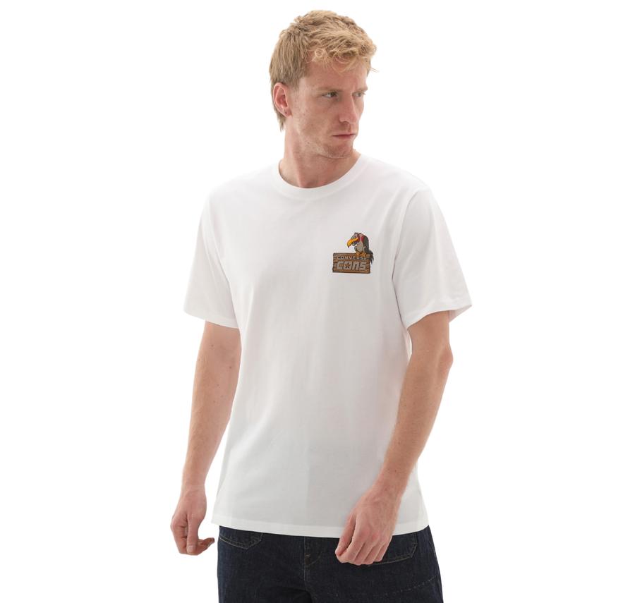 Converse Drıftwood Tee T-Shirt Beyaz Converse Drıftwood Tee T-Shirt Beyaz