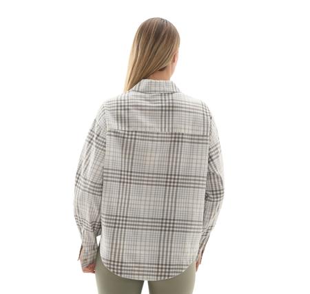 Converse Flannel Button-Down Oversızed Shırt Converse Flannel Button-Down Oversızed Shırt