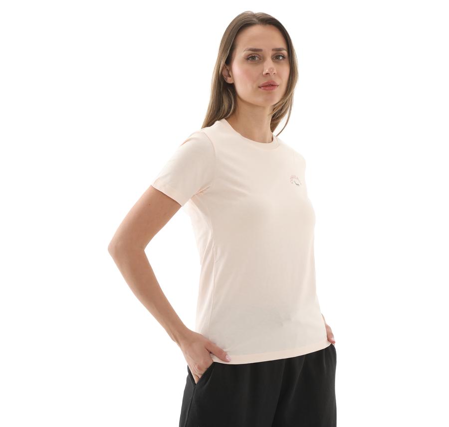 Converse Flower Garden Slım-Fıt T-Shırt T-Shirt Krem Converse Flower Garden Slım-Fıt T-Shırt T-Shirt Krem