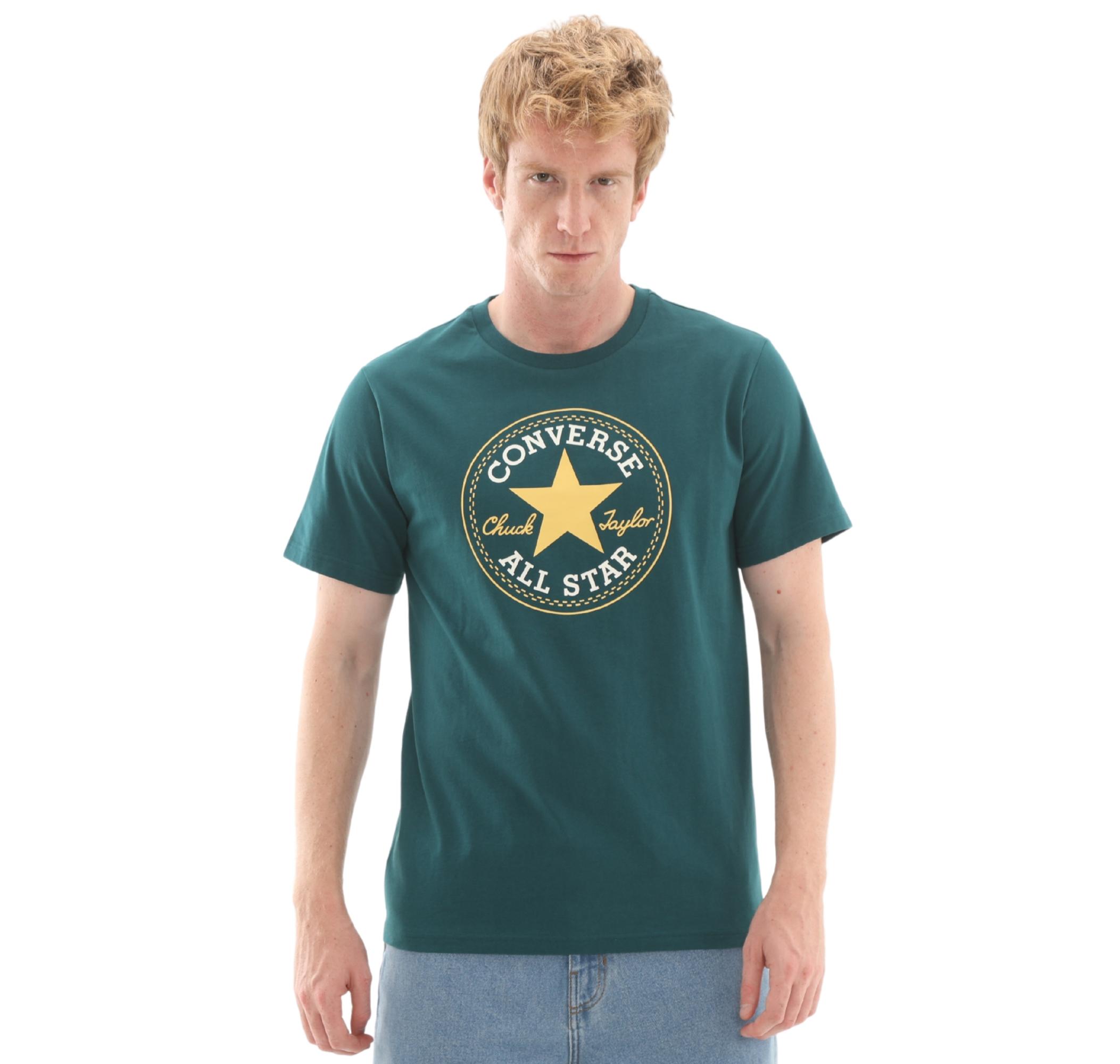 Unisex футболка Converse Go-To All Star Patch Standard-Fit T-Shirt