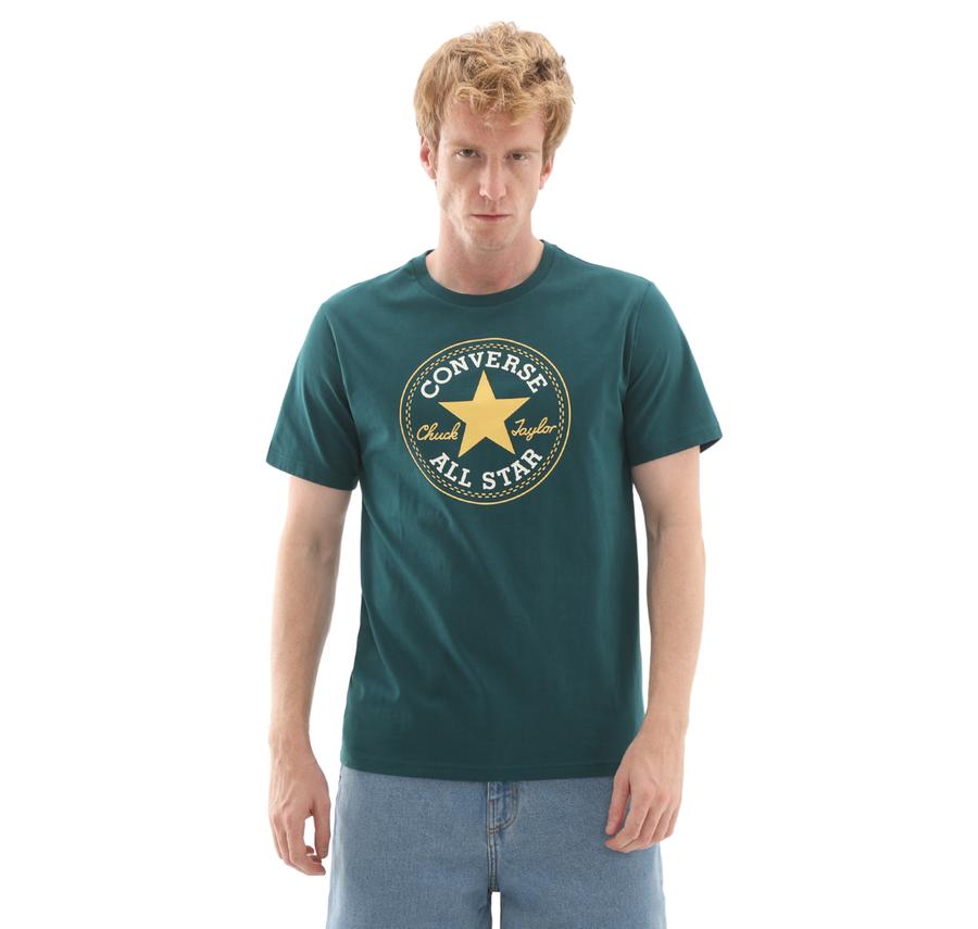Converse Go-To All Star Patch Standard-Fıt T-Shırt T-Shirt Yeşil Converse Go-To All Star Patch Standard-Fıt T-Shırt T-Shirt Yeşil