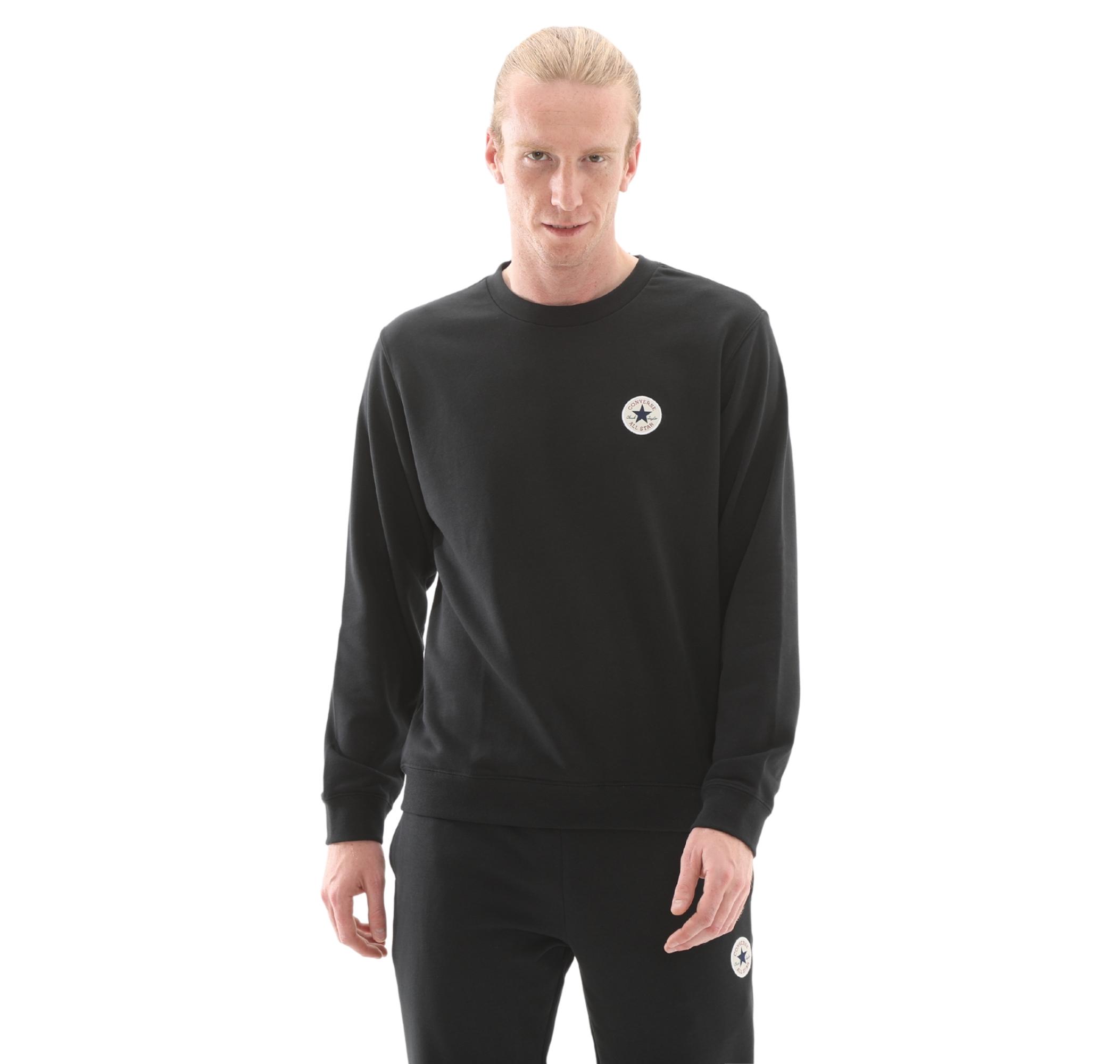 Unisex свитшот Converse Go-To Standard-Fit Chuck Taylor Patch Crew