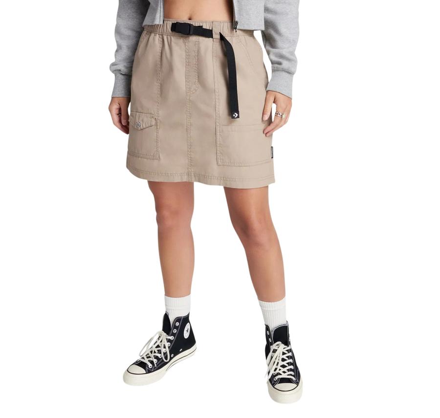 Converse Harbor Mını Skırt Elbise - Etek Gri Converse Harbor Mını Skırt Elbise - Etek Gri